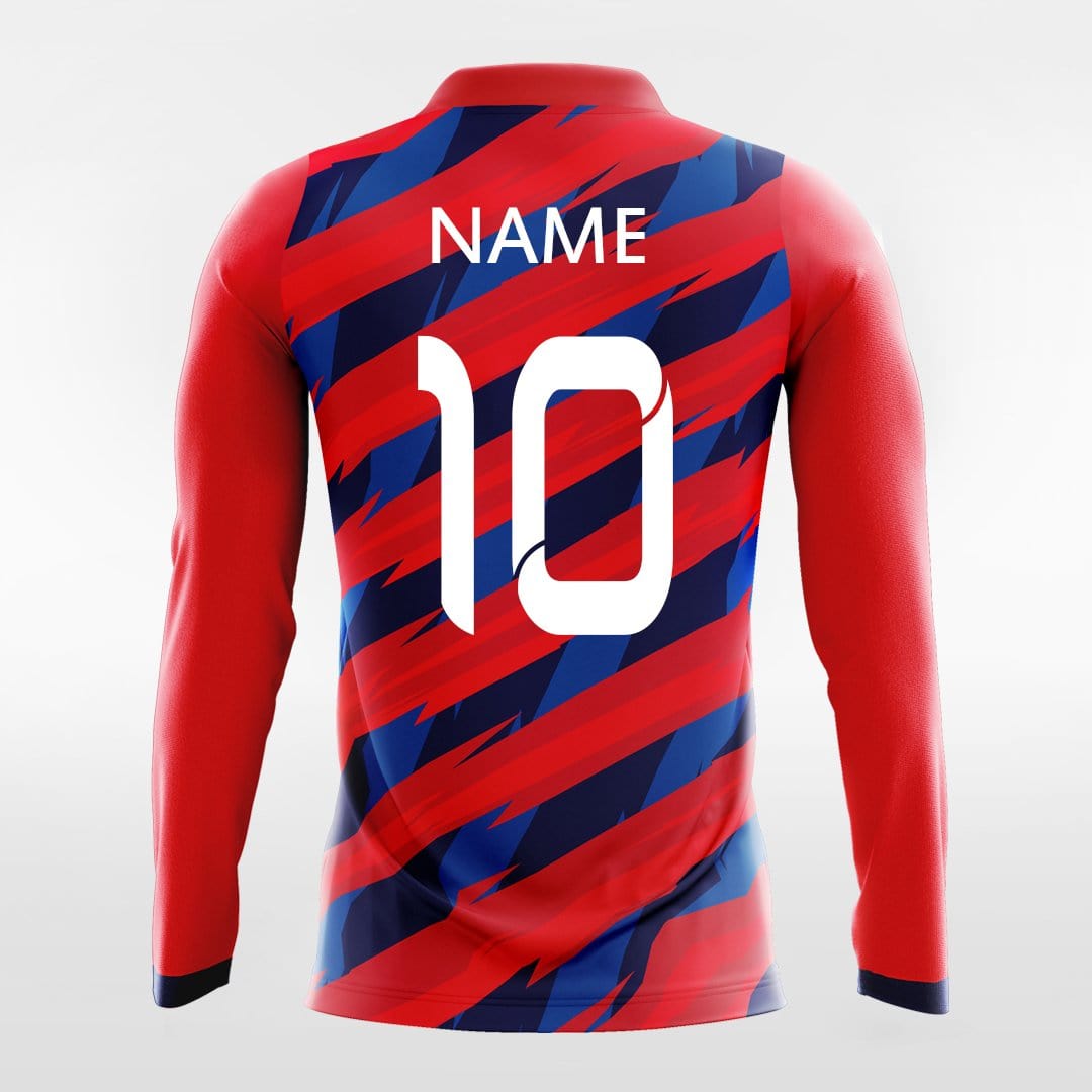 Thorn - Customized Men's Sublimated Long Sleeve Football Jersey