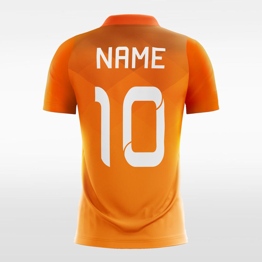 Reflection - Customized Men's Sublimated Football Jersey Fluorescent