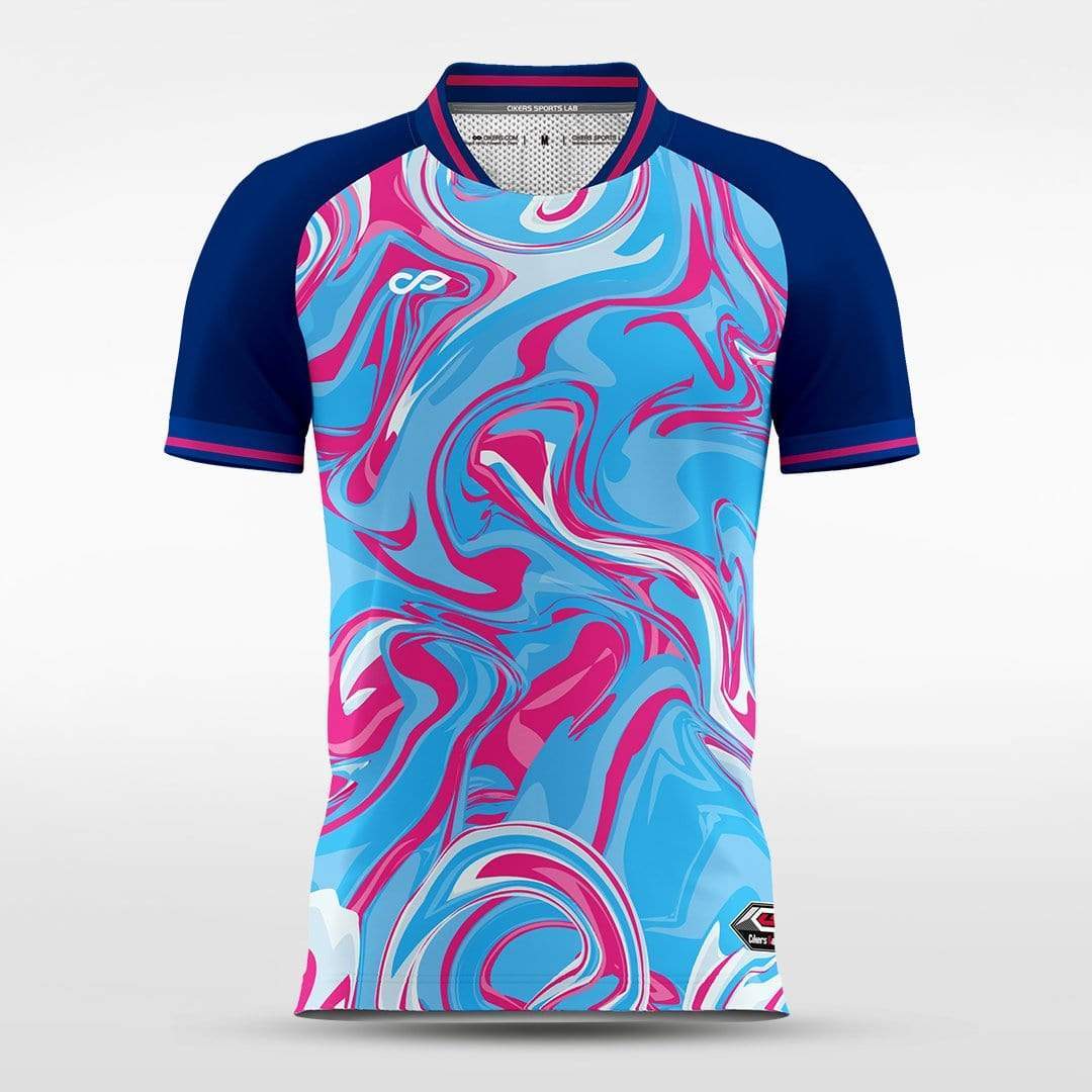 Lava - Customized Men's Sublimated Football Jersey