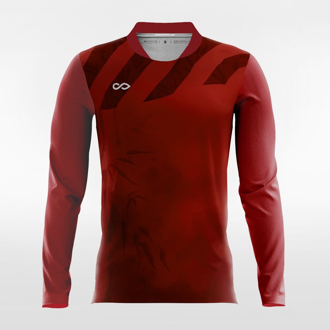 Mist - Customized Men's Sublimated Long Sleeve Football Jersey