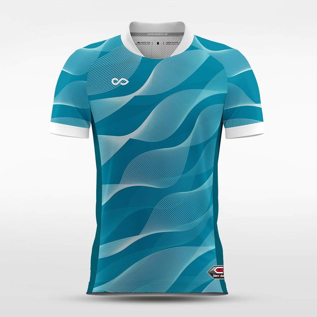 Streamer - Customized Men's Sublimated Football Jersey