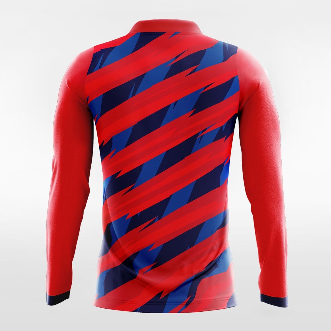 Thorn - Customized Men's Sublimated Long Sleeve Football Jersey