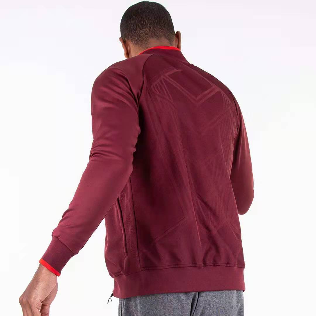 Customized Adult Jacquard Weave Full-Zip Jacket