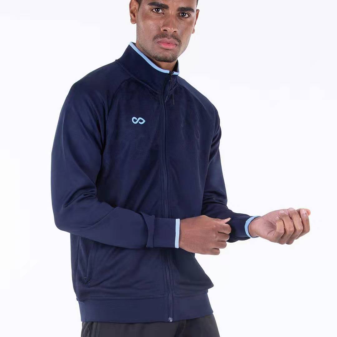 Customized Adult Jacquard Weave Full-Zip Jacket