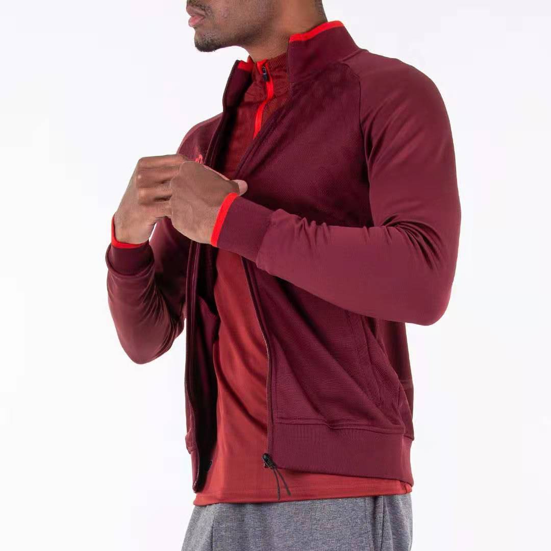 Customized Adult Jacquard Weave Full-Zip Jacket
