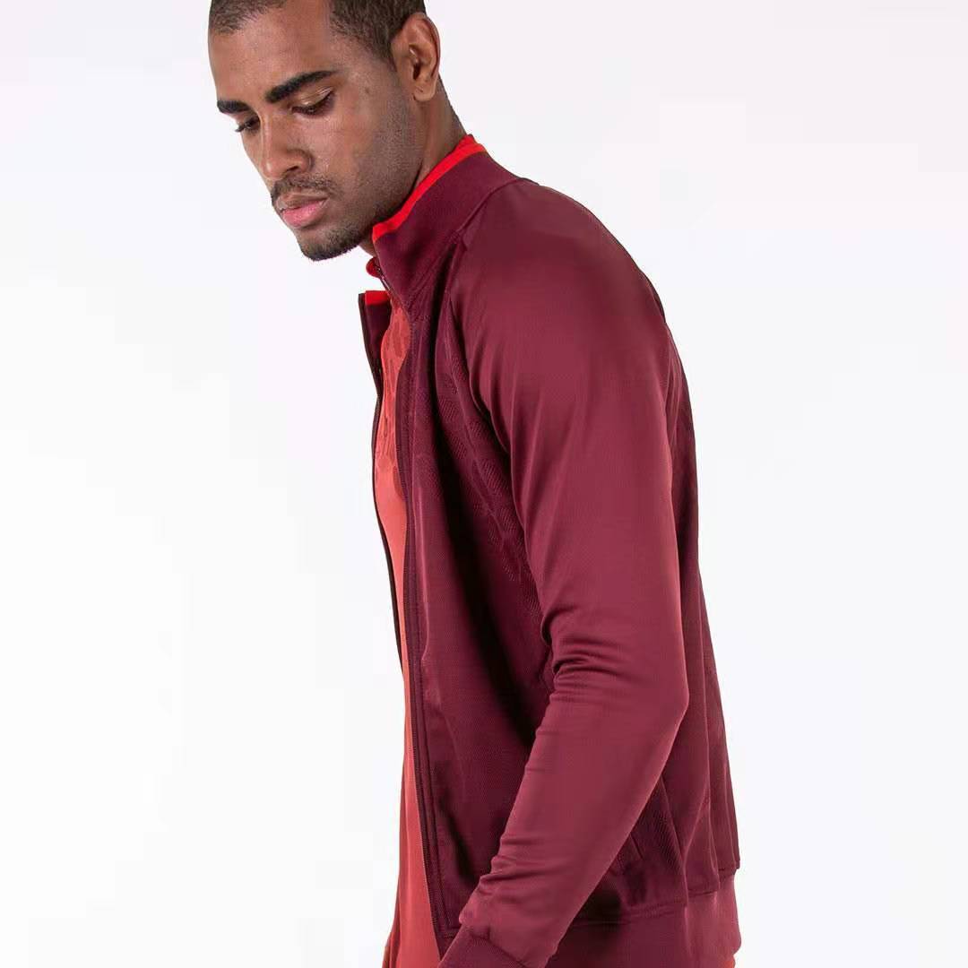 Customized Adult Jacquard Weave Full-Zip Jacket