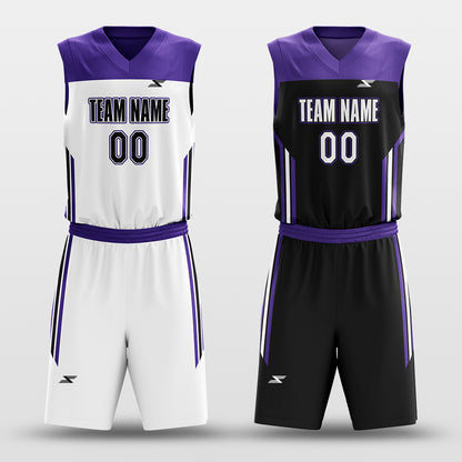 Classic50- Customized Reversible Sublimated Basketball Set