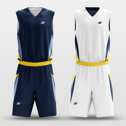 Grizzly - Customized Reversible Sublimated Basketball Set