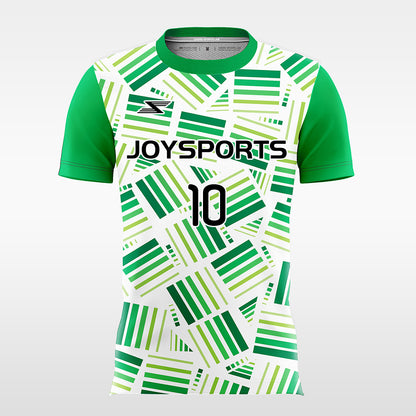 Tropical-Forest-Men’s Sublimated Football Jersey