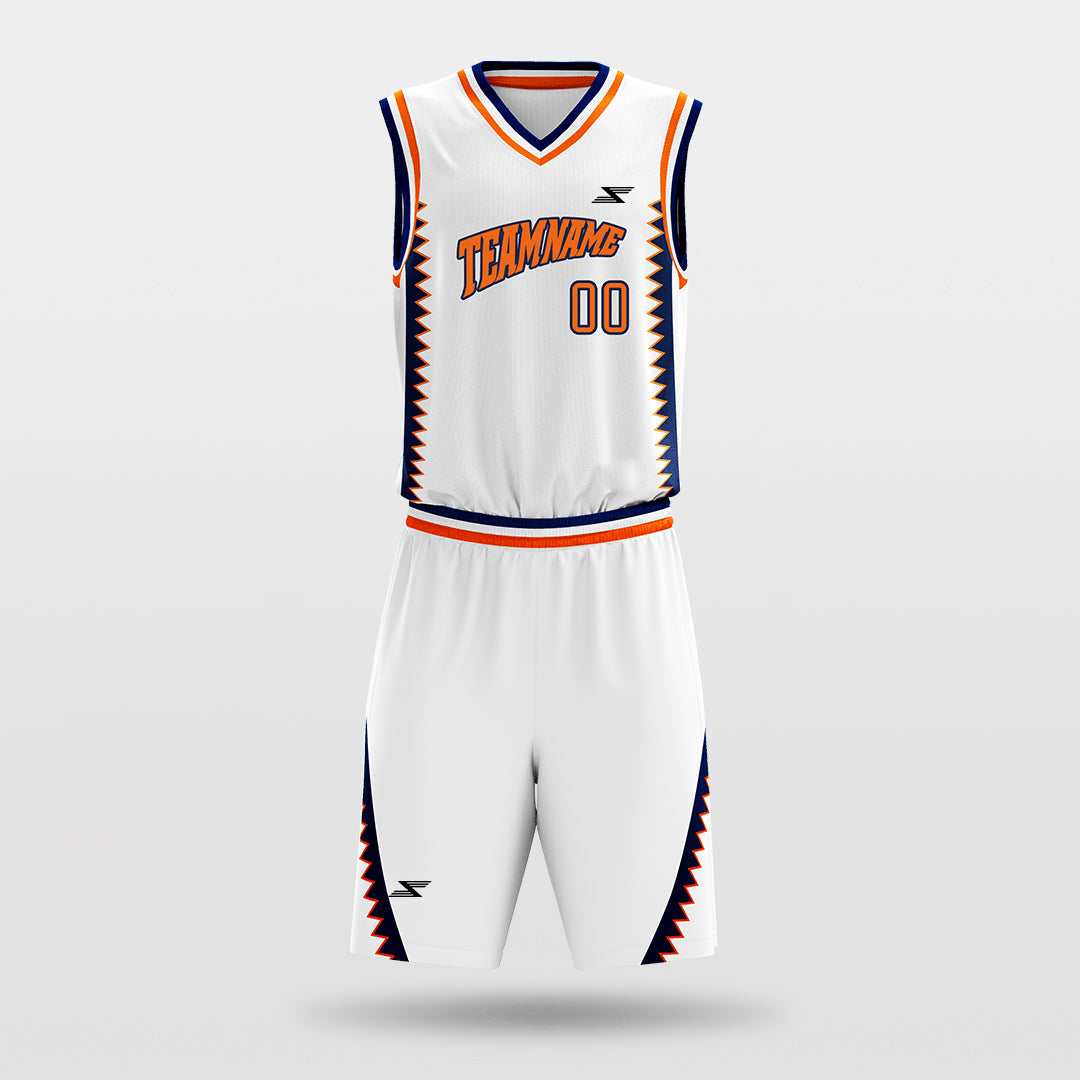 Tiger teeth - Customized Sublimated Basketball Set