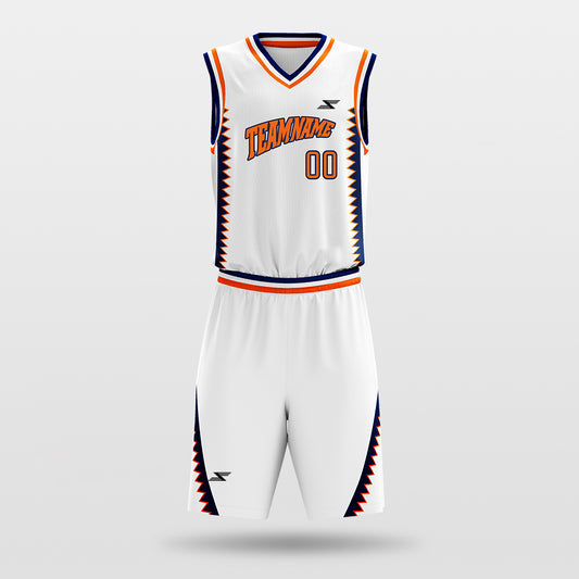 Tiger teeth - Customized Sublimated Basketball Set