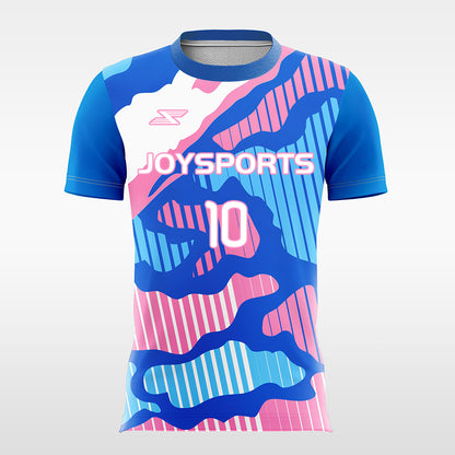 Dreams-Bubbles-Customized Men's Sublimated Football Jersey