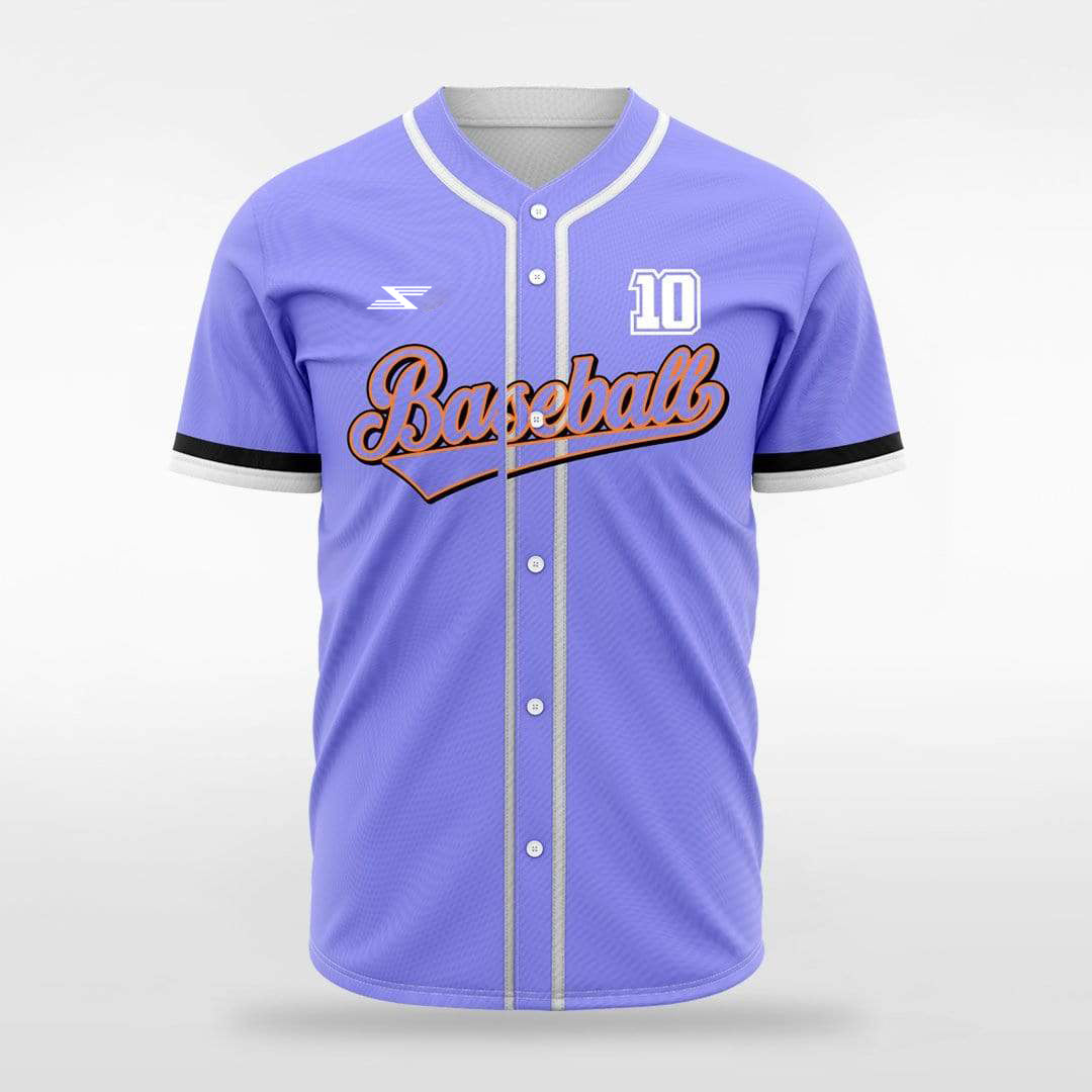 Hip Colors -  Customized Men's Sublimated Full-Button Baseball Jersey