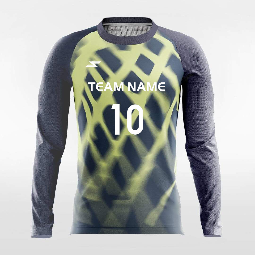 Light and Shadow ¢ò - Customized Men's Sublimated Long Sleeve Football Jersey