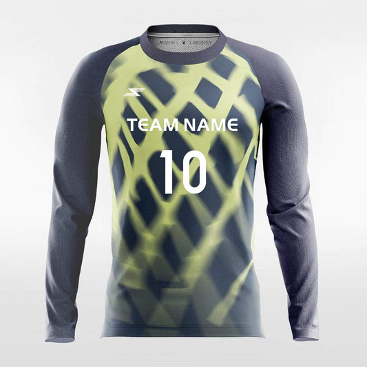 Light and Shadow ¢ò - Customized Men's Sublimated Long Sleeve Football Jersey