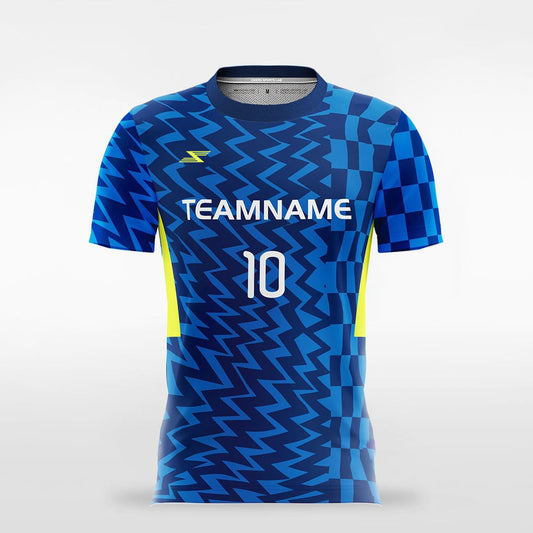 Shark - Customized Men's Sublimated Football Jersey
