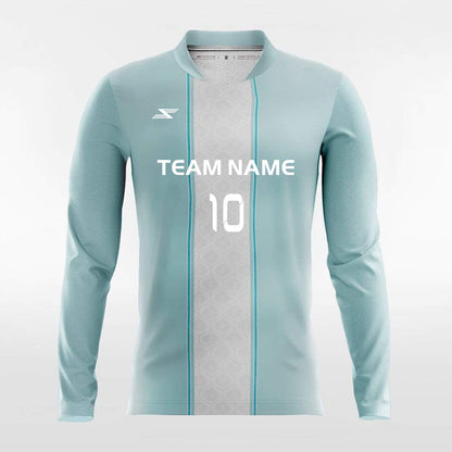 Apollo - Customized Men's Sublimated Long Sleeve Football Jersey