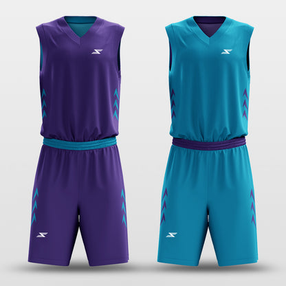 Classic57 - Customized Reversible Sublimated Basketball Set