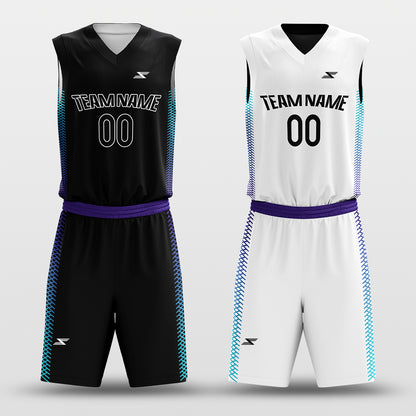 Grid - Customized Reversible Sublimated Basketball Set