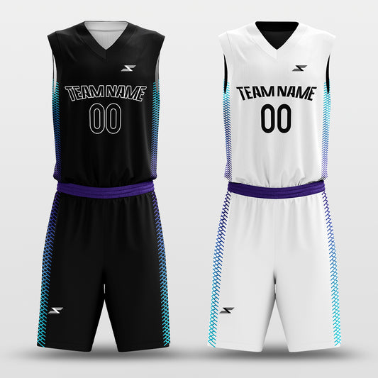 Grid - Customized Reversible Sublimated Basketball Set