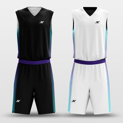 Grid - Customized Reversible Sublimated Basketball Set