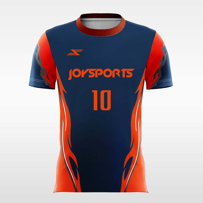 Steel-Customized Men's Sublimated Football Jersey