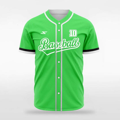 Hip Colors -  Customized Men's Sublimated Full-Button Baseball Jersey