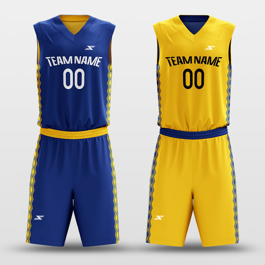 Classic 60 - Customized Reversible Sublimated Basketball Set