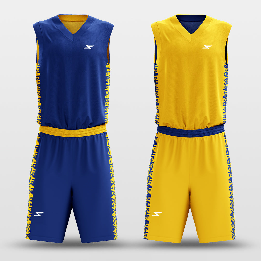 Classic 60 - Customized Reversible Sublimated Basketball Set