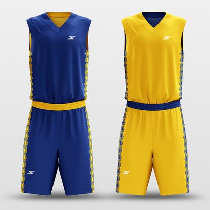 Classic 60 - Customized Reversible Sublimated Basketball Set