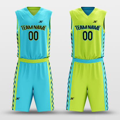 Protection - Customized Reversible Sublimated Basketball Set