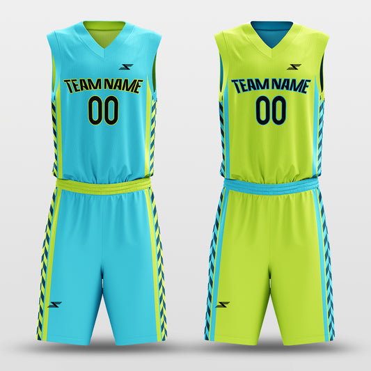 Protection - Customized Reversible Sublimated Basketball Set