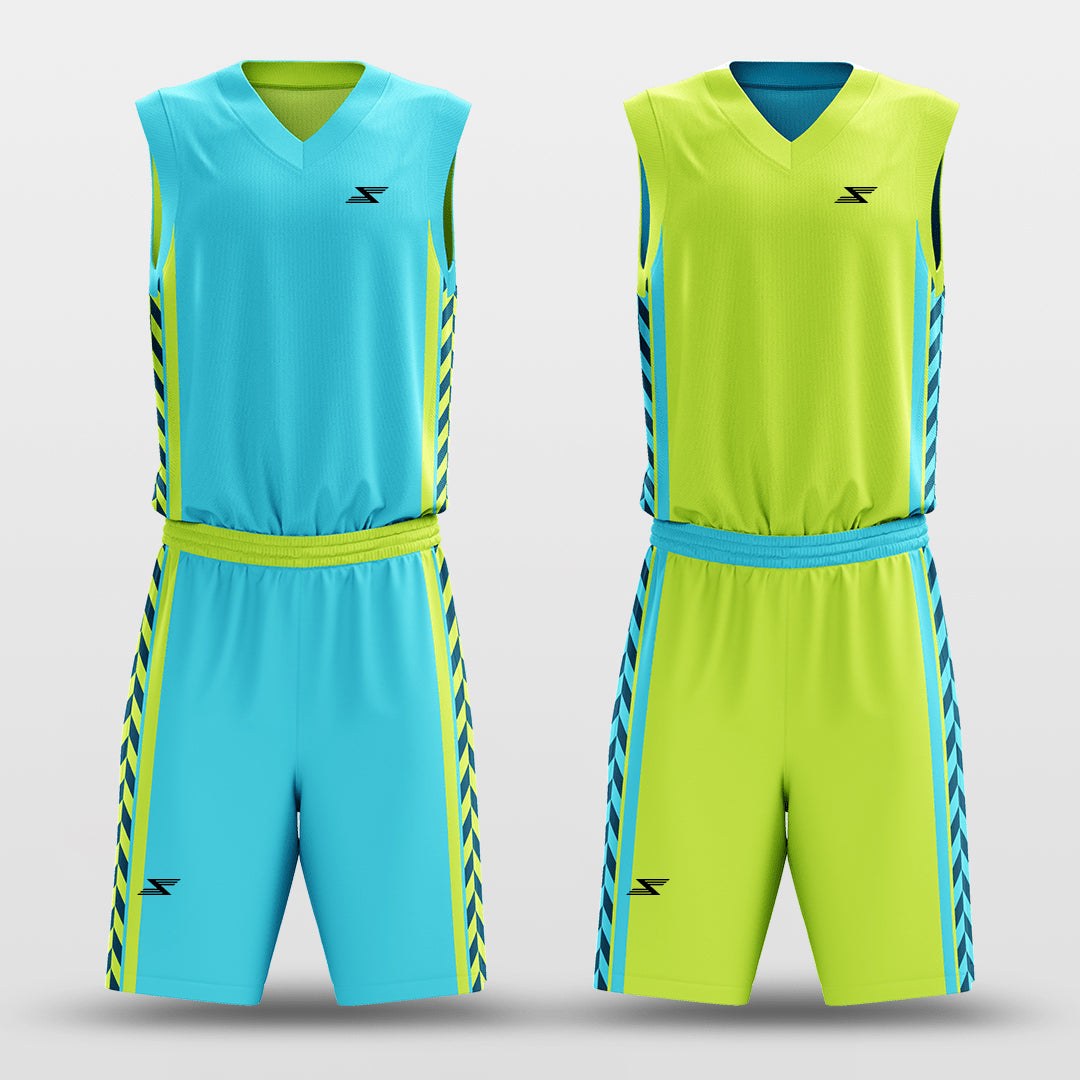 Protection - Customized Reversible Sublimated Basketball Set