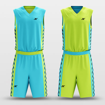 Protection - Customized Reversible Sublimated Basketball Set
