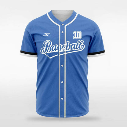 Hip Colors -  Customized Men's Sublimated Full-Button Baseball Jersey