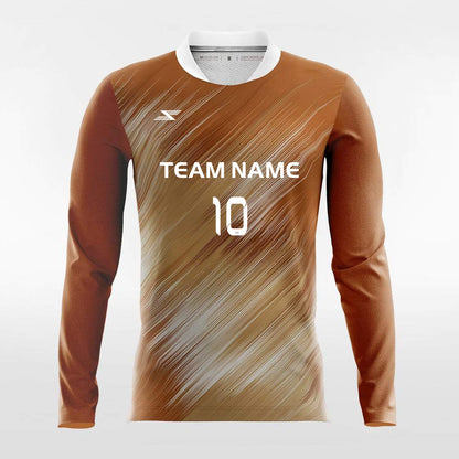 Endless - Customized Men's Sublimated Long Sleeve Football Jersey