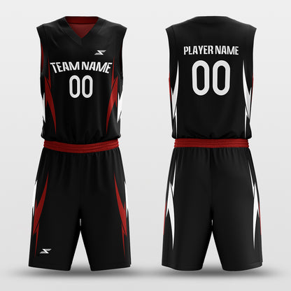 Boomerang - Customized Reversible Sublimated Basketball Set