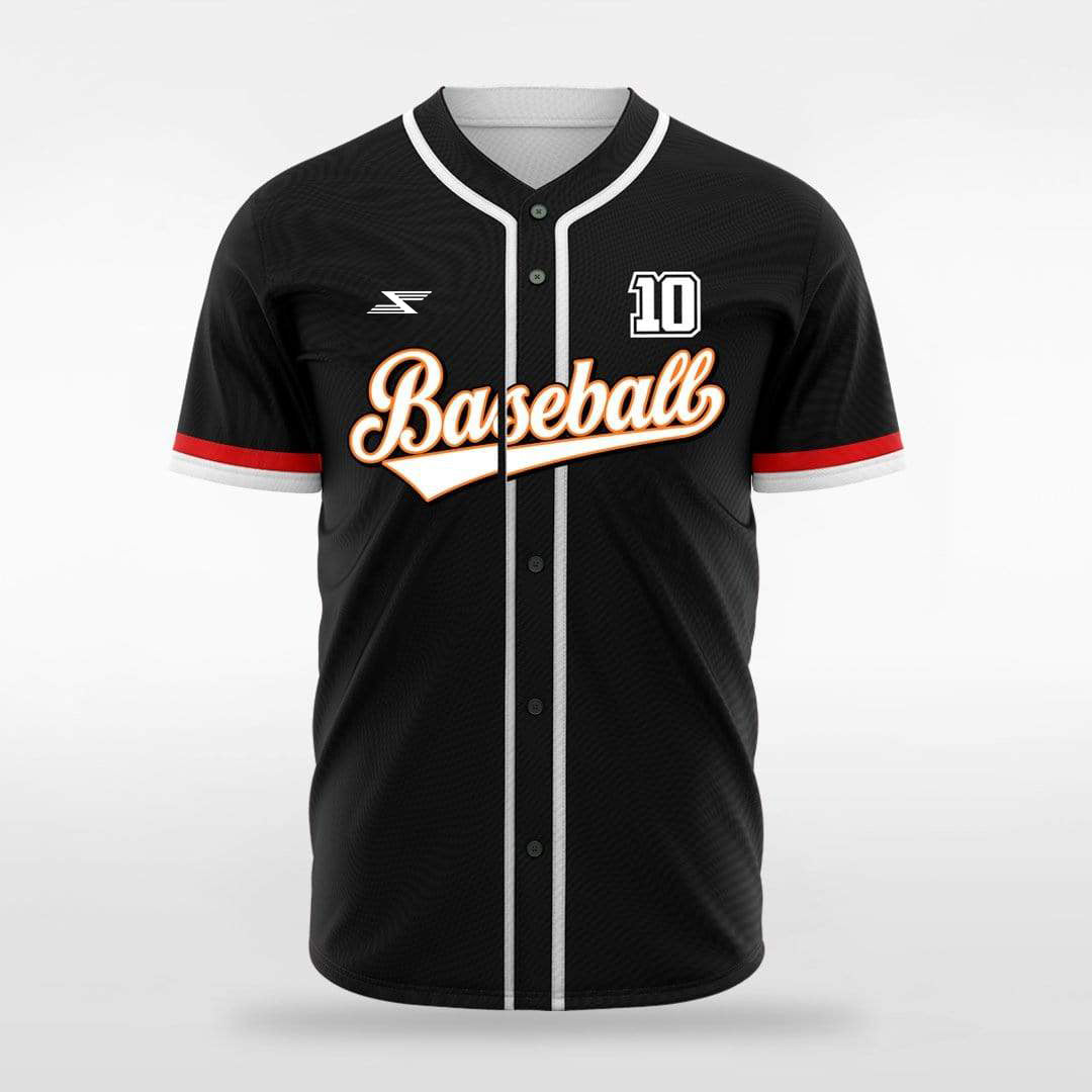 Classic Colors -  Customized Men's Sublimated Full-Button Baseball Jersey