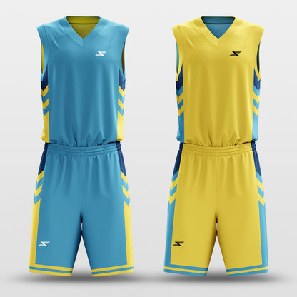 Interstellar - Customized Reversible Sublimated Basketball Set