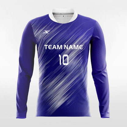 Endless - Customized Men's Sublimated Long Sleeve Football Jersey