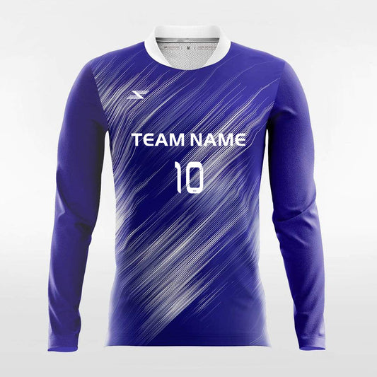 Endless - Customized Men's Sublimated Long Sleeve Football Jersey