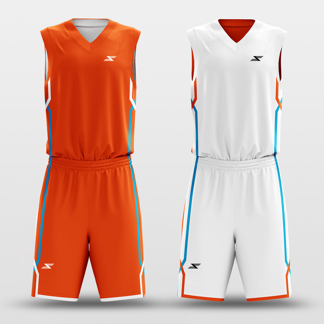 Compete - Customized Reversible Sublimated Basketball Set