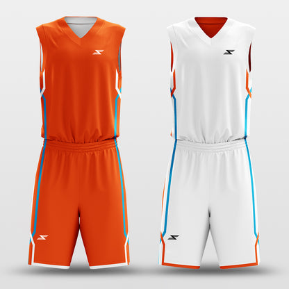 Compete - Customized Reversible Sublimated Basketball Set
