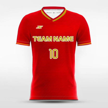 Team Spain - Customized Men's Sublimated Football Jersey