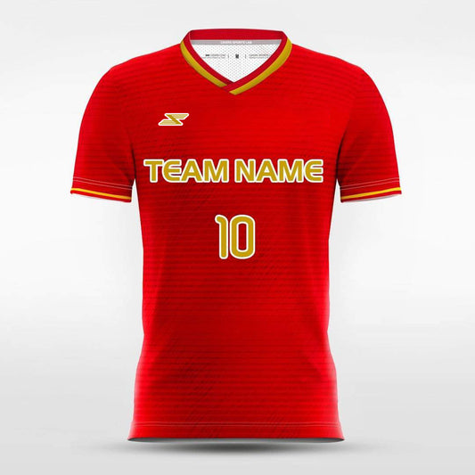 Team Spain - Customized Men's Sublimated Football Jersey