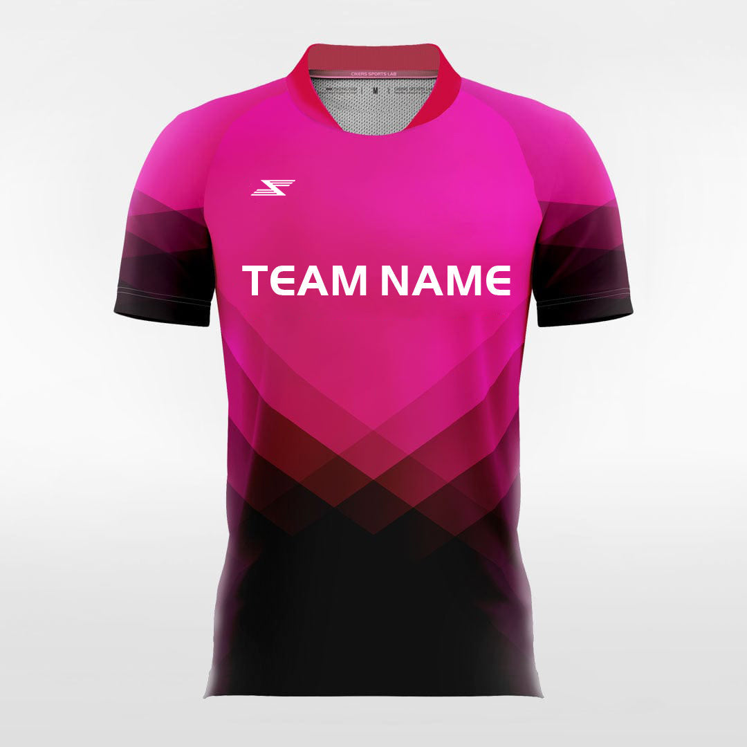 Rocky Mountains - Customized Men's Sublimated Football Jersey - Fluorescent