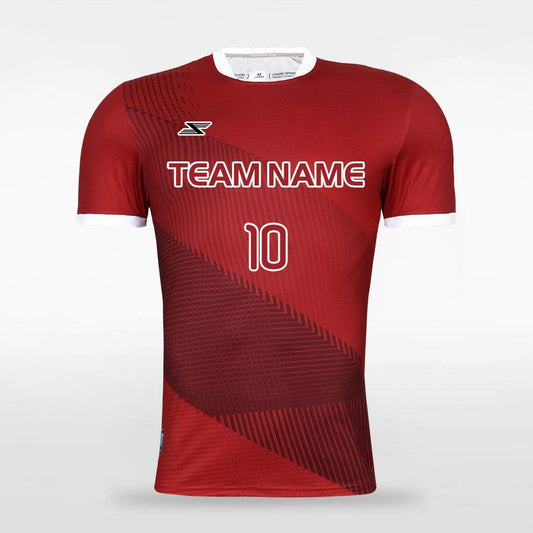 Infinity Race - Customized Men's Sublimated Football Jersey
