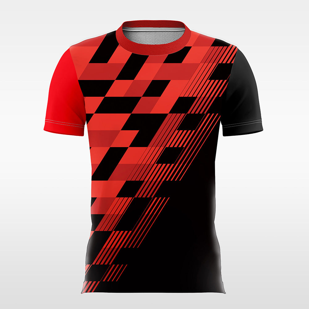 Samurai-Spirit-Men’s Sublimated Football Jersey