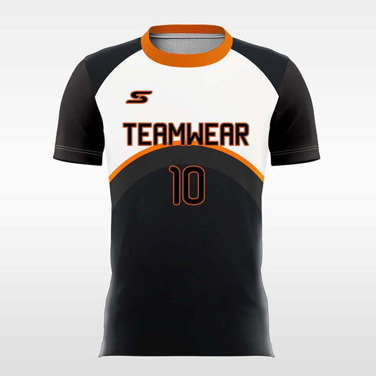 White-textile-Men’s Sublimated Football Jersey