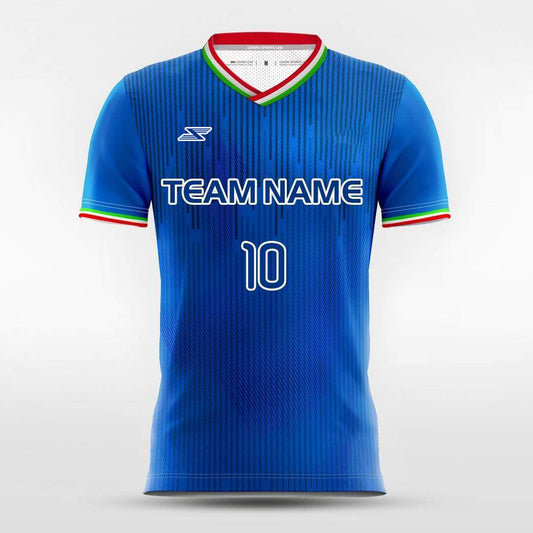 Team Italy - Customized Men's Sublimated Football Jersey